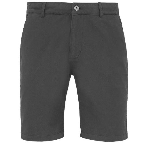 Asquith & Fox Men's Chino Shorts Slate